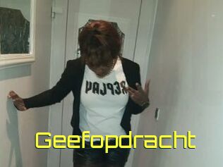 Geefopdracht