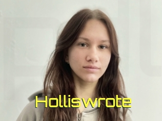 Holliswrote