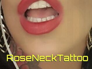 RoseNeckTattoo