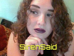 SirenSaid